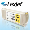 Yellow Dye Ink Replacement Cartridges for HP 5000/5500 - LJDYE04 - LexJet Corporation