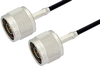N Male to N Male Cable 60 Inch Length Using RG174 Coax - PE36273-60 - Pasternack