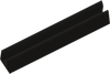 0.187 Panel Uncut Grommeting, LLDP, Black -- AP01FGU0187PB