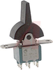 Switch, Miniature PADDLE, DPDT, (ON)-OFF-(ON) - 70152399 - Allied Electronics, Inc.