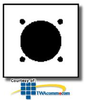 Leviton 2-Gang Flush Mount 2.15 Inch Dia. Device.. - 80726 - TelephoneStuff.com