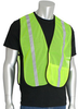PIP 300-EVOR-ELY Lime Yellow/Silver Universal Polyester Mesh High-Visibility & Reflective Vest - 1 Pockets - Fits 45 in Chest - 28 in Length - 616314-71225 - 616314-71225 - R. S. Hughes Company, Inc.