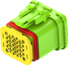 Automotive Housing, Plug, 20Pos, Grn; Product Range Te Connectivity - 31AJ3869 - Newark, An Avnet Company