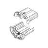 SK2-095H02 | High Power SPEC Pak® Panel Mount Receptacle Shell - SK2-095H02 - Anderson Power Products