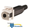 Legrand - Ortronics Keystone, 1/4" Stereo Jack, Solder - OR-KS14ST - TelephoneStuff.com