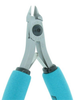 Excelta Five Star Tapered & Relieved Diagonal Semi-Flush Carbon Steel Semi-Flush Cutting Plier 7136E - 6 in Length - Foam Cushion Grip - EXCELTA 7136E - R. S. Hughes Company, Inc.