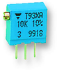 Trimmer Potentiometer, 100Kohm 23Turn Through Hole; Trimpot Type Vishay - 16F7141 - Newark, An Avnet Company