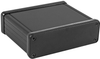 Small Enclosure, Alum, Black; Enclosure Type Hammond - 73AC8772 - Newark, An Avnet Company