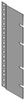 Rack Rail Reducer Panel, Steel, 6U, Grey; Panel Type Hammond - 51R3228 - Newark, An Avnet Company