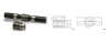 KHK KWGDL2-R1, Module 2, Single Start, Duplex Worms -- kwgdl2-r1 - Image