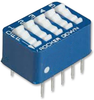 Switch, Dip, 5 Position, Spst, Raised Rocker; No. Of Circuits Alcoswitch Te Connectivity - 46F1067 - Newark, An Avnet Company