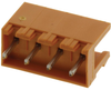 Terminal Block, Header, 4Pos, Th; Gender Weidmuller - 90F7990 - Newark, An Avnet Company