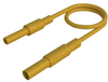 Test Lead, 4Mm Plug Skt, Yellow, 250Mm Rohs Compliant Hirschmann Test And Measurement - 57AK6958 - Newark, An Avnet Company