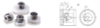 KHK DSF0.5-100, Module 0.5, 100 Tooth, F-Loc Hub Polyacetal Spur Gears -- dsf0-5-100 - Image