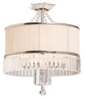 Semi-Flush Mts.-Drum Shade - 42233 - Light Center (The)