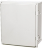 Enclosure, Hinged, Opaque, Screw Cover With Plastic Quick Release Latch -- ARCA-JIC AR14127CHL - Image