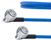 Low PIM RA 4.3-10 Male to RA 4.3-10 Male Plenum Cable SPP-250-LLPL Coax in 100 CM and RoHS - FMCA1321-100CM - Fairview Microwave Inc.