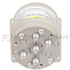 SP4T Latching DC to 22 GHz Terminated Electro-Mechanical Relay Switch, Self Cut Off, 20W, 28V, SMA -- FMSW6306 - Image