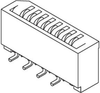 Ffc/fpc Connector, Receptacle 10Pos 1Row; Pitch Spacing Molex - 58J9938 - Newark, An Avnet Company