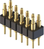 Spring Loaded Connector, Header, 12Pos; Spring Loaded Connector Type Mill Max -- 64AH1505