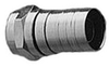 F-56ALX Universal F-Crimp Connector for RG-6 Tri-Shield Cable - 25-7033 - Visual Sound, Inc.