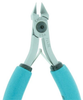 Excelta Five Star Tapered Diagonal Semi-Flush Carbon Steel Semi-Flush Cutting Plier 7143E - 5 3/4 in Length - Foam Cushion Grip - EXCELTA 7143E - R. S. Hughes Company, Inc.