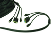 Computer Cable, Kvm, 30.49M, Black; Connector Type A L-Com - 89M8820 - Newark, An Avnet Company