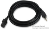 Power Cord Nema5-15P/iec, 9.8Ft, 10A Black; Connector Type A Multicomp - 11J3563 - Newark, An Avnet Company