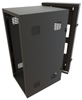 Rack Mounting Solutions - Wall Mount Racks and Cabinets - Wall Mount Cabinets - HWC2427U35BK - Hammond Manufacturing Company Inc.