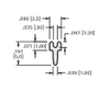 Slotted Type THM Test Point - 4950 - Keystone Electronics Corp.
