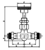 Low Pressure Needle Valve -- 310CP04 - Image