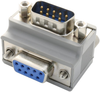 D Sub Adapter, 9Male-9Female; D Sub Connector A L-Com - 89M9048 - Newark, An Avnet Company