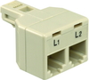 In Line Adapter, 1 X Jack-2 X Jack; In Line Connector A Gc Electronics - 94B6770 - Newark, An Avnet Company