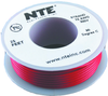 Hook Up Wire, 25Ft, 22Awg, Copper, Red, 300V; Jacket Material Nte Electronics - 33C7339 - Newark, An Avnet Company