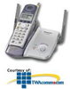 Panasonic 5.8GHz FHSS GigaRange Cordless Phone with Voice.. - KX-TG5421S - TelephoneStuff.com