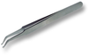 Lindstrom Utility Tweezers - TL SM113-SA - Stainless Steel Angled Tip - 4.72 in Length - LINDSTROM TL SM113-SA - R. S. Hughes Company, Inc.