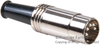 Connector, Din, Plug, 5 Position; No. Of Contacts Switchcraft/conxall - 80K6423 - Newark, An Avnet Company