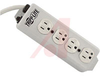 Strip, Power Outlet, 4, 15ft Cord, 4 NEMA 5-15RHG Outlets, 15A, 120V, Metal -- 70101432