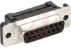 Connector, HDF-20 (Ribbon Cable); 15-Pin Receptacle w/Contacts; RoHS - 70041372 - Allied Electronics, Inc.