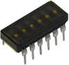 Dip Switch, Spst, 6Pos, 0.1A, 25Vdc, Tht; No. Of Circuits C&k Components - 35AH6120 - Newark, An Avnet Company