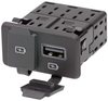 Usb Charger Receptacle, Type A, 2Port; Product Range Molex - 91AH5661 - Newark, An Avnet Company