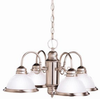 Mid. Chandeliers-Glass Down - 253896 - Light Center (The)