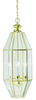 2571PB Foyer/Hall Lanterns-Glass w/Frame - 365358 - Capital Lighting, Inc.