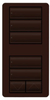 Master Control Switch - RKD-H1RLD-BR-E - Lutron Electronics Co., Inc.