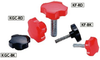 Plastic Star Knob -- KGC-25-BK - Image