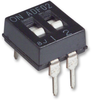 Switch, Dip, 2 Position, Spst, Flush Slide; No. Of Circuits Alcoswitch Te Connectivity - 88K0261 - Newark, An Avnet Company