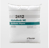 ITW Texwipe Alphasorb White Polyester Wipe - Bag - 100 wipes per bag, 2 inner bags of 50 wipes - 12 in Overall Length - TX2412 - TX2412 - R. S. Hughes Company, Inc.