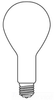 Special Purpose Incandescent Lamp -- 1000-130 - Image