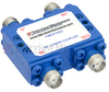 SMA 90 Degree Hybrid Coupler From 7 GHz to 18 GHz Rated To 30 Watts - FMCP1022 - Fairview Microwave Inc.