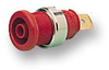 Conn, Banana Jack, 32A, 1Kv, Red Rohs Compliant Hirschmann Test And Measurement - 41AH2866 - Newark, An Avnet Company